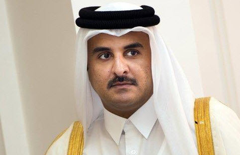 أمير قطر يستقبل القطريين المفرج عنهم من العراق