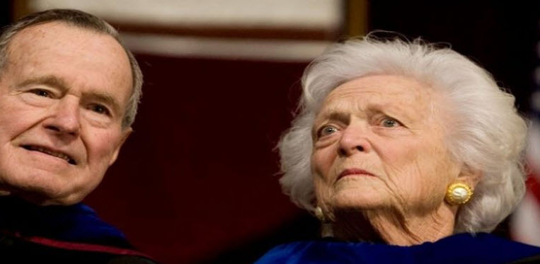 وفاة باربرا بوش زوجة جورج بوش الأب عن عمر 92 عاما 