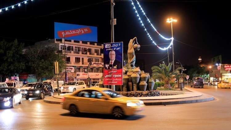 العراق.. صورة سائق سيارة أجرة بدلا من مرشح في السليمانية