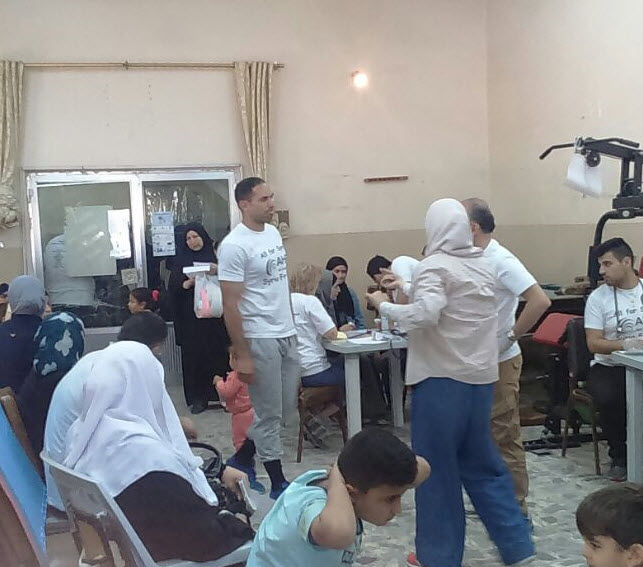 يوم طبي مجاني في جمعية الفيحاء بمحافظة جرش