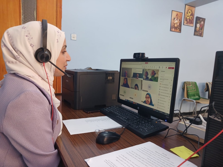اختتام دورة تدريبية ضمن برنامج اللغة العربية للناطقين بغيرها باليرموك