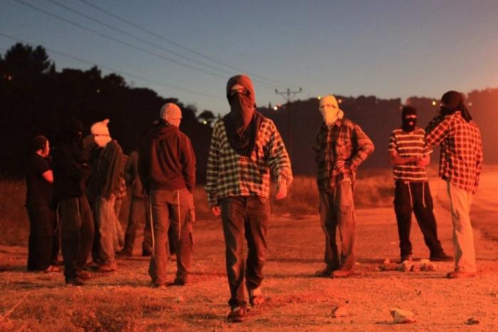 مستعمرون يرهبون الفلسطينيين في الأغوار برفع أعلام الاحتلال