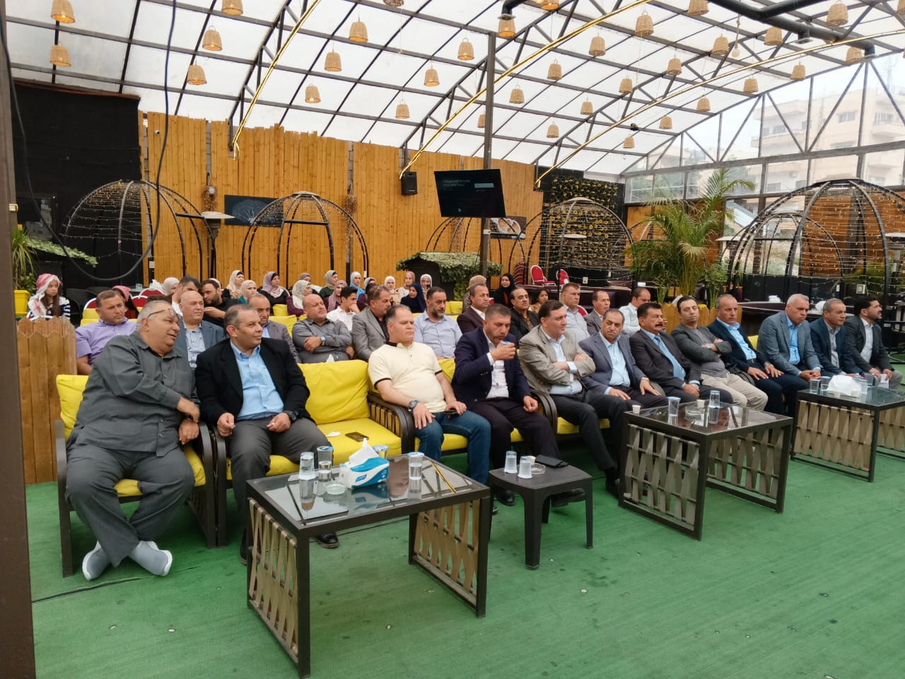 افتتاح مقر حزب نماء في محافظة جرش