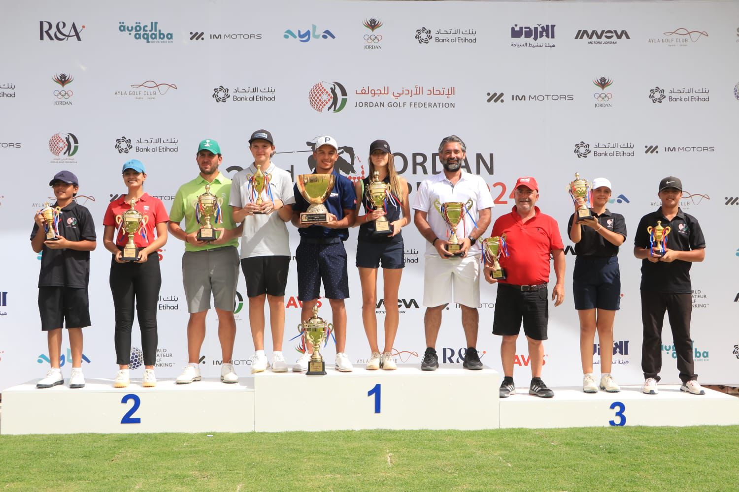اللاعب التونسي الياس برهومي يظفر بلقب بطولة الأردن المفتوحة للجولف
