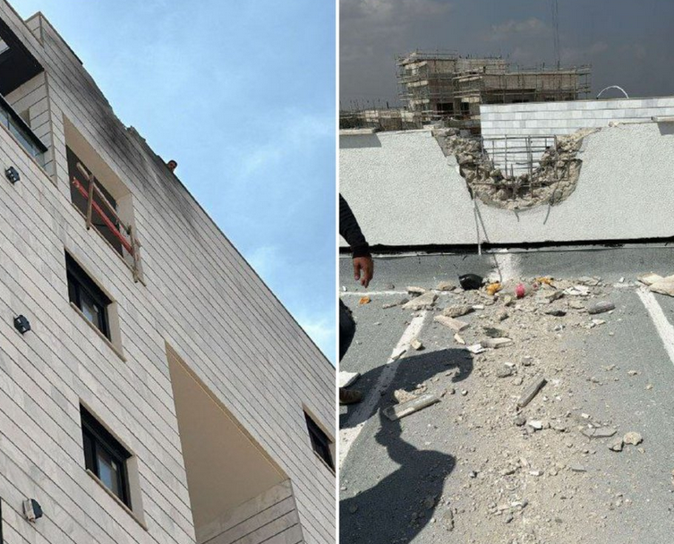 إصابة مبنى في "سديروت" بصاروخ أطلق من قطاع غزة