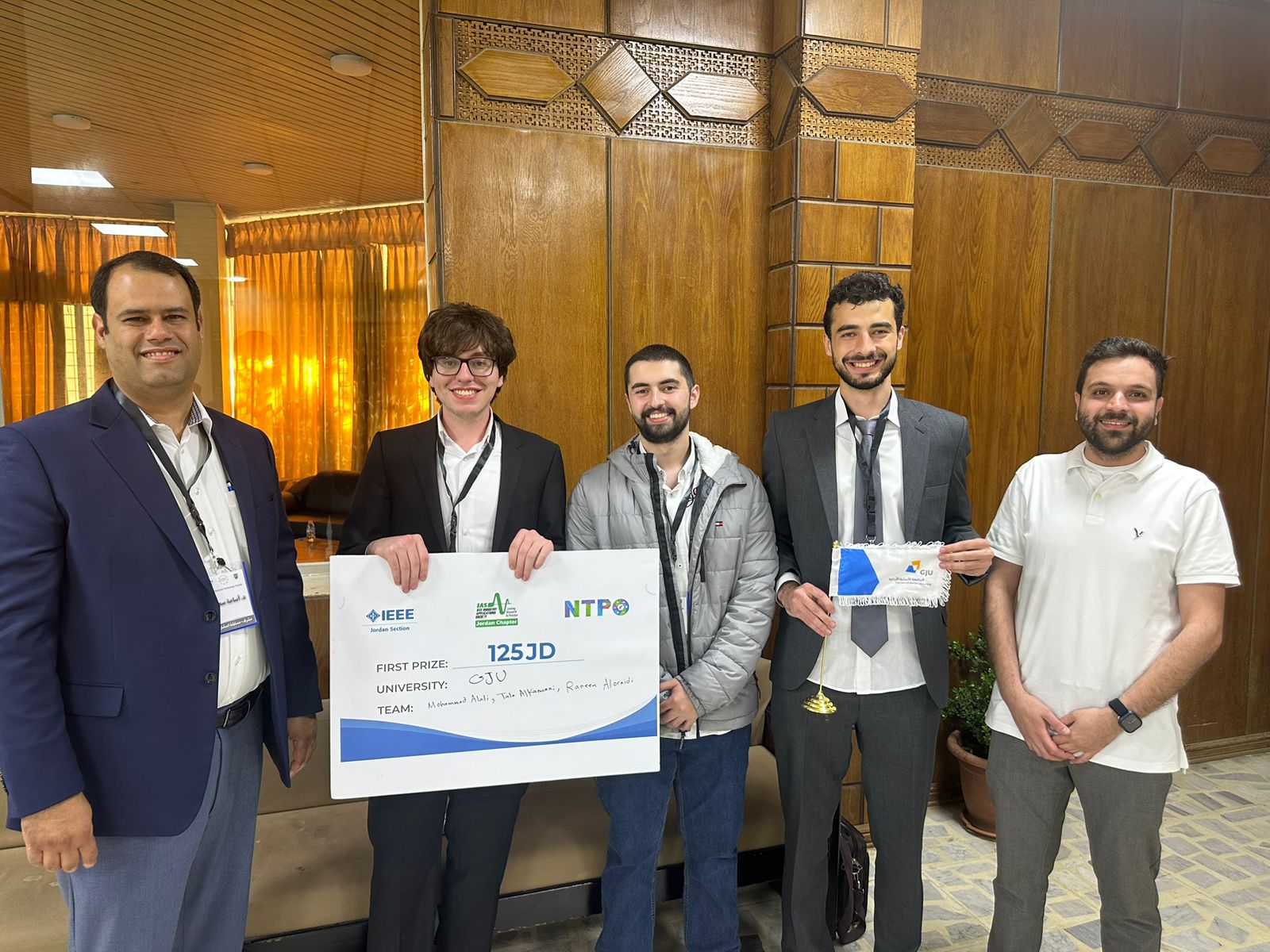 حصدت 3 جوائز.. الجامعة الألمانية الأردنية تشارك في المهرجان الوطني للتكنولوجيا