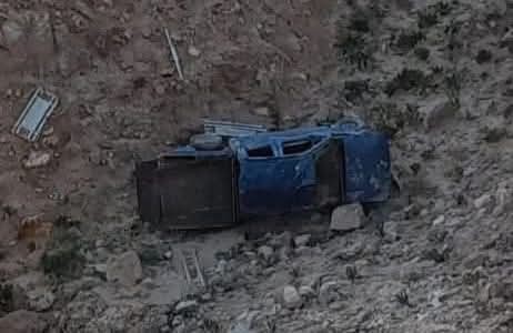 مادبا.. 3 وفيات من عائلة واحدة بتدهور مركبة على طريق الصياغة