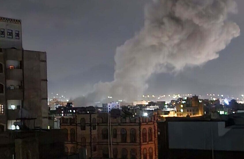 مقتل 7 أشخاص في غارات أمريكية على صنعاء والحوثيون يعلنون إسقاط طائرة مسيرة