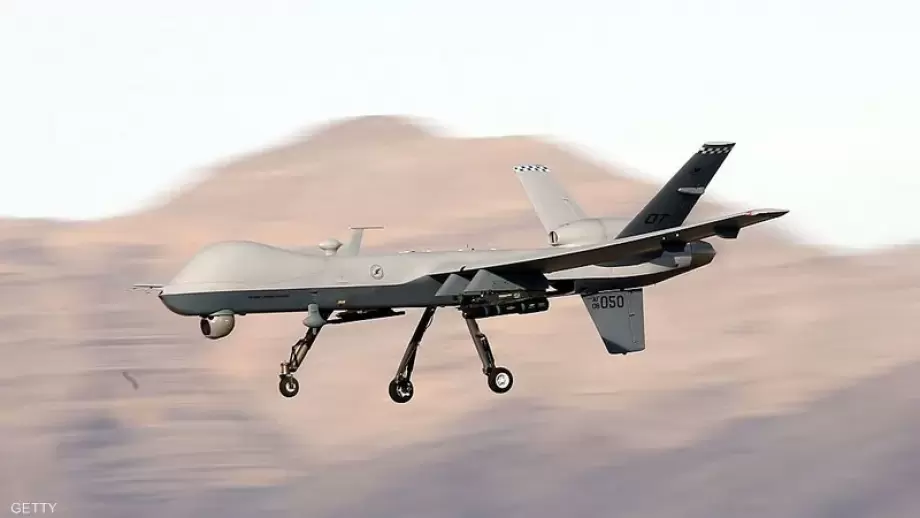 "أنصار الله" تعلن إسقاط طائرة مسيرة أمريكية "MQ_9" في أجواء صنعاء
