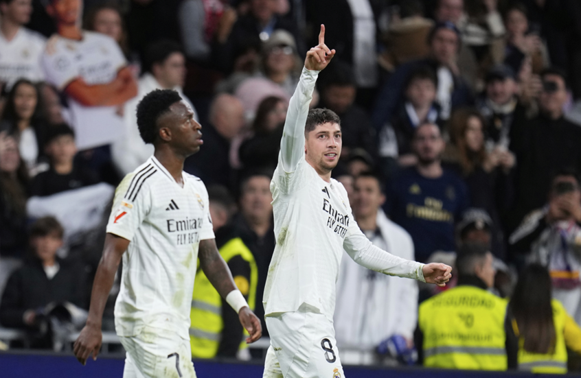 بهدف من تسديدة "على الطائر".. ريال مدريد يتجاوز عقبة بلباو ويواصل الضغط على برشلونة في "الليغا"