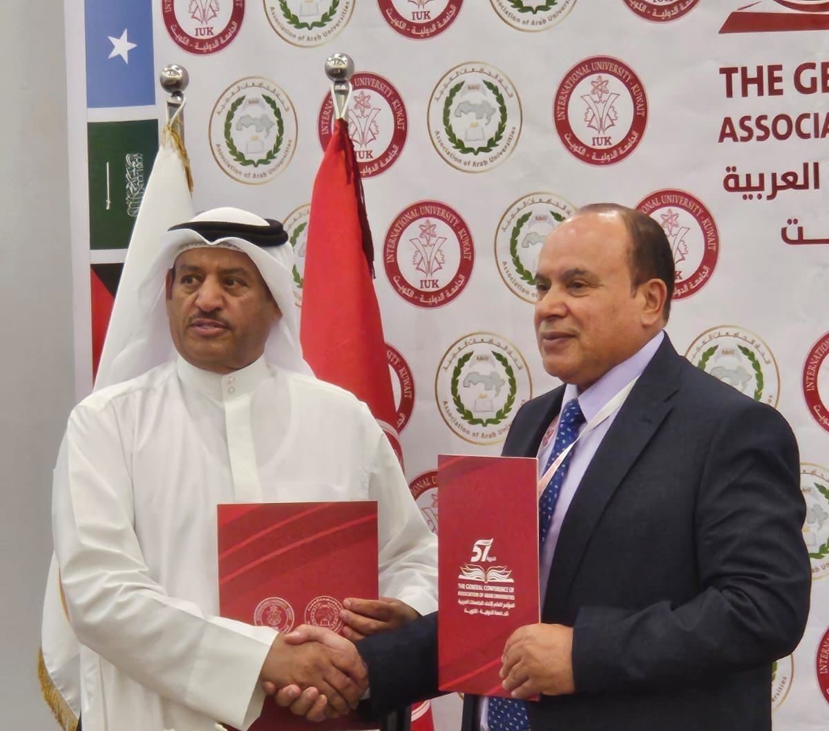 جامعة جرش توقع مذكرة تفاهم مشتركة في المجالات البحثية مع الجامعة الدولية في الكويت