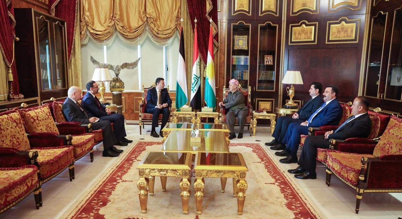 برزاني يستقبل رئيس مجلس النواب