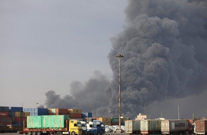 46 قتيلاً وأكثر من 1200 جريح حصيلة انفجار ميناء بندر عباس الإيراني