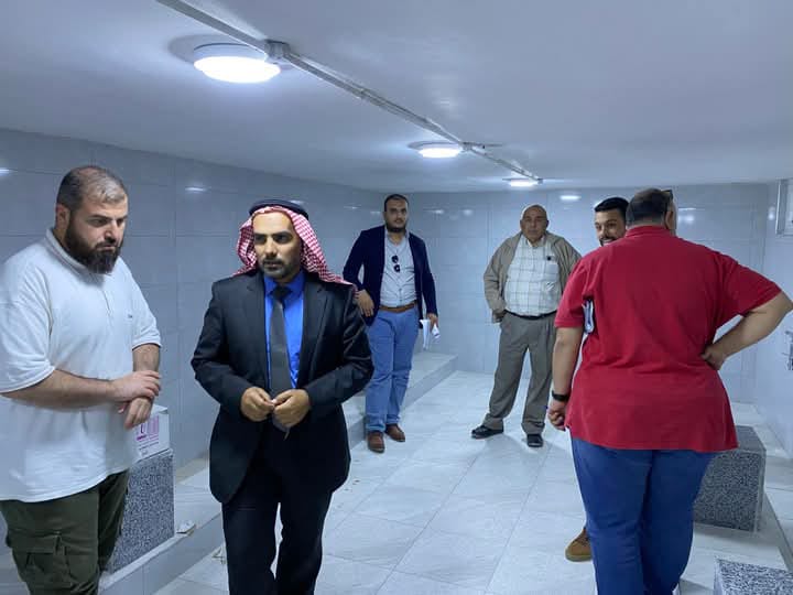 الأوقاف تتفقد أعمال الصيانة في المسجد الحميدي بجرش