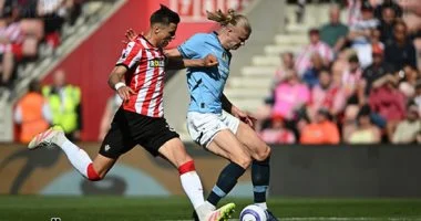 مانشستر سيتي يقع في كمين ساوثهامبتون الهابط إلى دوري "المظاليم"