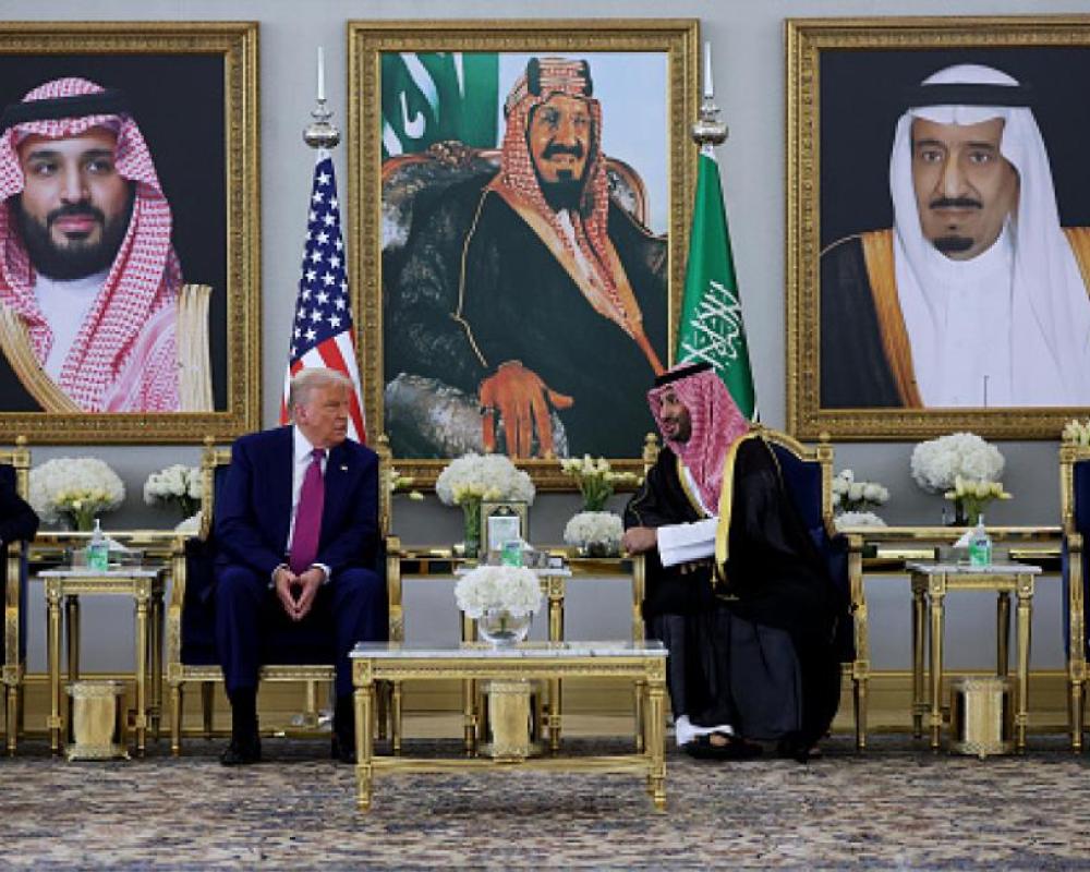 محمد بن سلمان وترامب يوقعان وثيقة الشراكة الاقتصادية الاستراتيجية