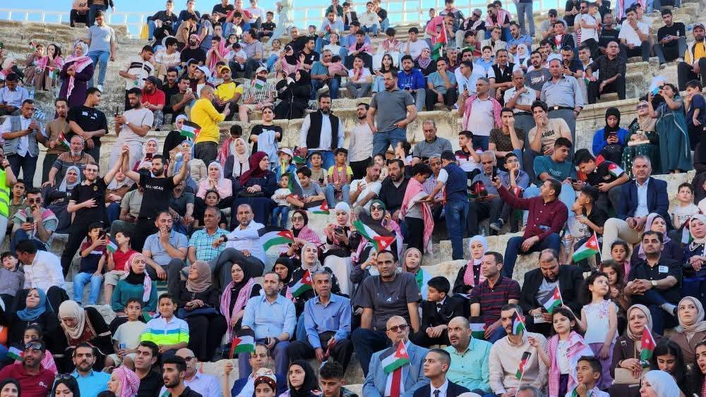 الجرشيون يحتفلون بعيد الاستقلال الـ79... صور