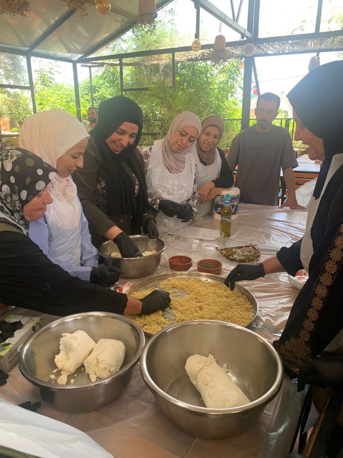 زراعة جرش تنفيذ فعاليات الجلسة الثانية من المدرسة الحقلية