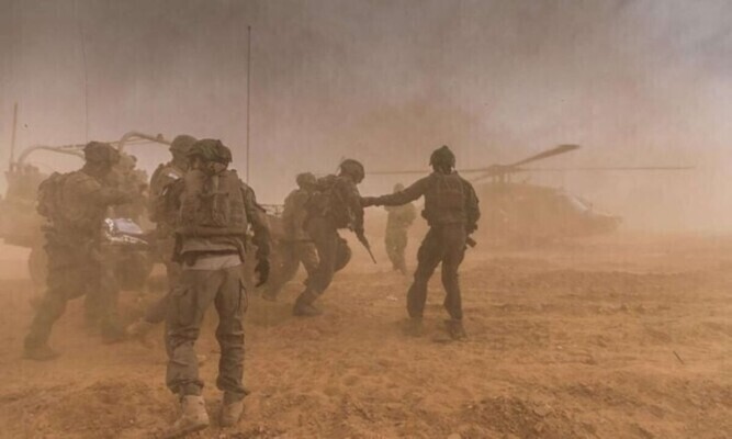 إصابة 5 جنود إسرائيليين في غزة
