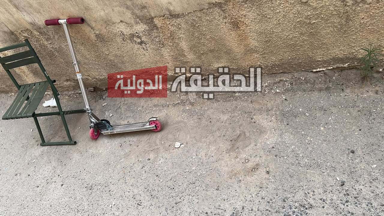 نجاة عائلة من رصاصة طائشة سقطت في ساحة منزلهم في طبربور- صور