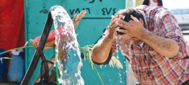 الاردنيون يودعون الموجة الحارة الجمعة