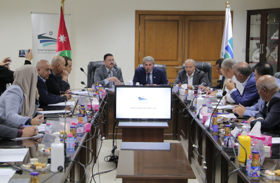 "عزم النيابية" تزور هيئة الخدمة وتشيد بدورها في تطوير الإدارة العامة