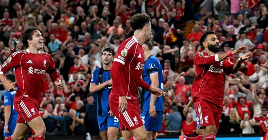 "الريدز يتألق".. ليفربول يستهل حملة الدفاع عن لقبه بفوز مثير على بورنموث