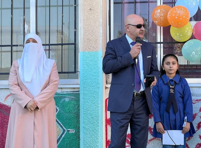تربية منطقة الكرك تشارك الطلبة فعاليات اليوم الدراسي الأول