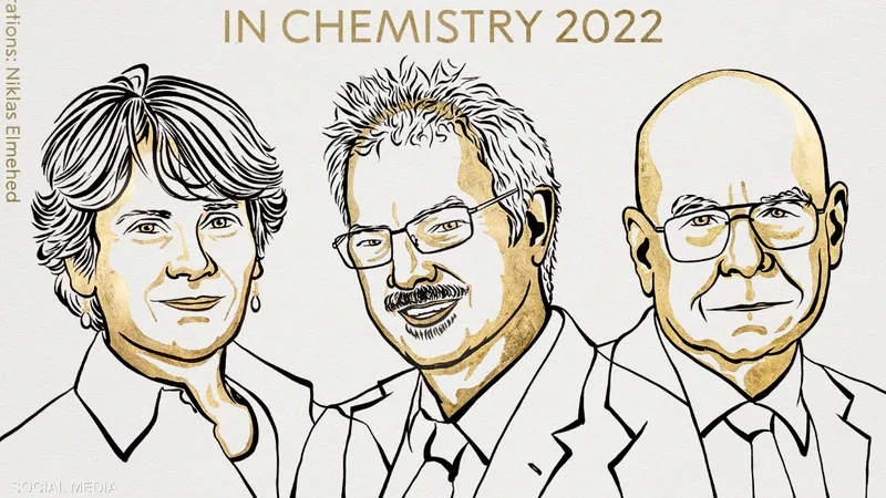 ثلاثة باحثين يحرزون جائزة نوبل للكيمياء "2022"