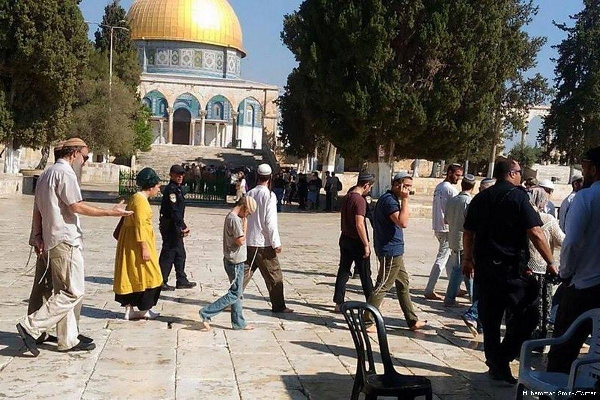 مستوطنون يقتحمون الأقصى ويؤدون طقوسًا تلمودية