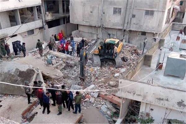 ارتفاع عدد الضحايا الفلسطينيين بزلزال تركيا وسوريا الى 62