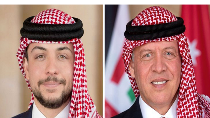 الملك وولي العهد يتلقيان برقيات تهنئة بمناسبة عيد الاستقلال