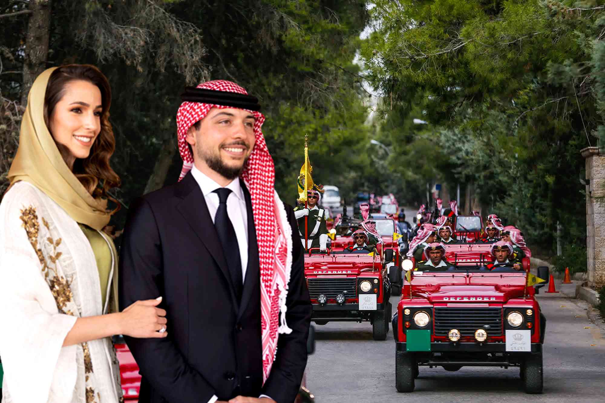  "الموكب الأحمر"... من أبرز مراسم حفل زفاف سمو ولي العهد