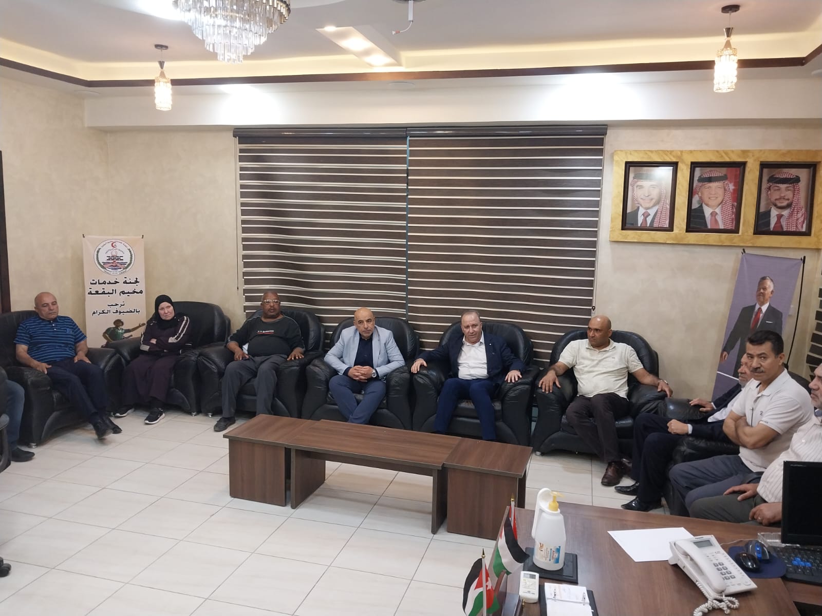 فلسطين النيابية و"الشؤون الفلسطينية" تطلعان على استعدادات المخيمات للاحتفال بزفاف ولي العهد