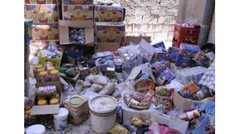 إربد: اتلاف مواد غذائية منتهية الصلاحية