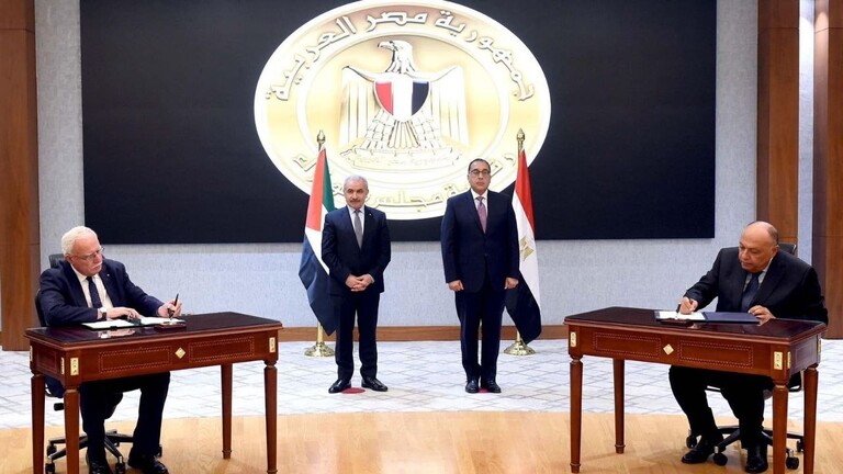 مصر توقع اتفاقية مع فلسطين في العاصمة الجديدة