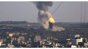طائرات الاحتلال الصهيوني تقصف موقعا شرق غزة