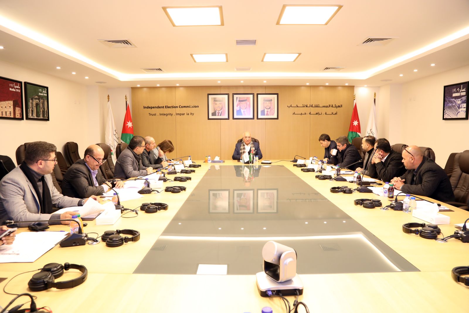 المعايطة يلتقي الجهات الرقابية المحلية