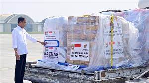 إندونيسيا ترسل 21 طنا من المساعدات الطبية لغزة