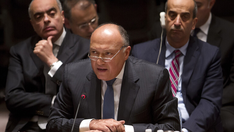 وزير الخارجية المصري: التهجير من غزة خط أحمر