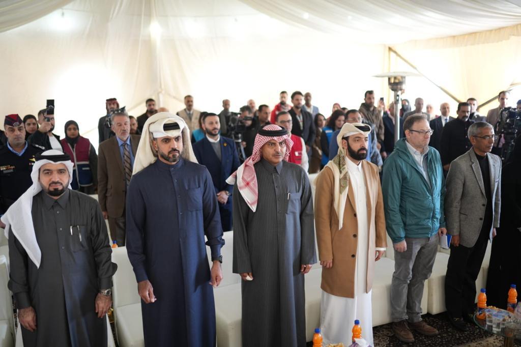 السفير القطري يفتتح المركز الطبي لجمعية قطر الخيرية في مخيم الزعتري