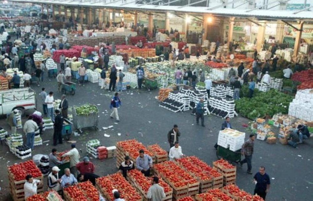 2751 طن خضار وفواكه واردات السوق المركزي اليوم