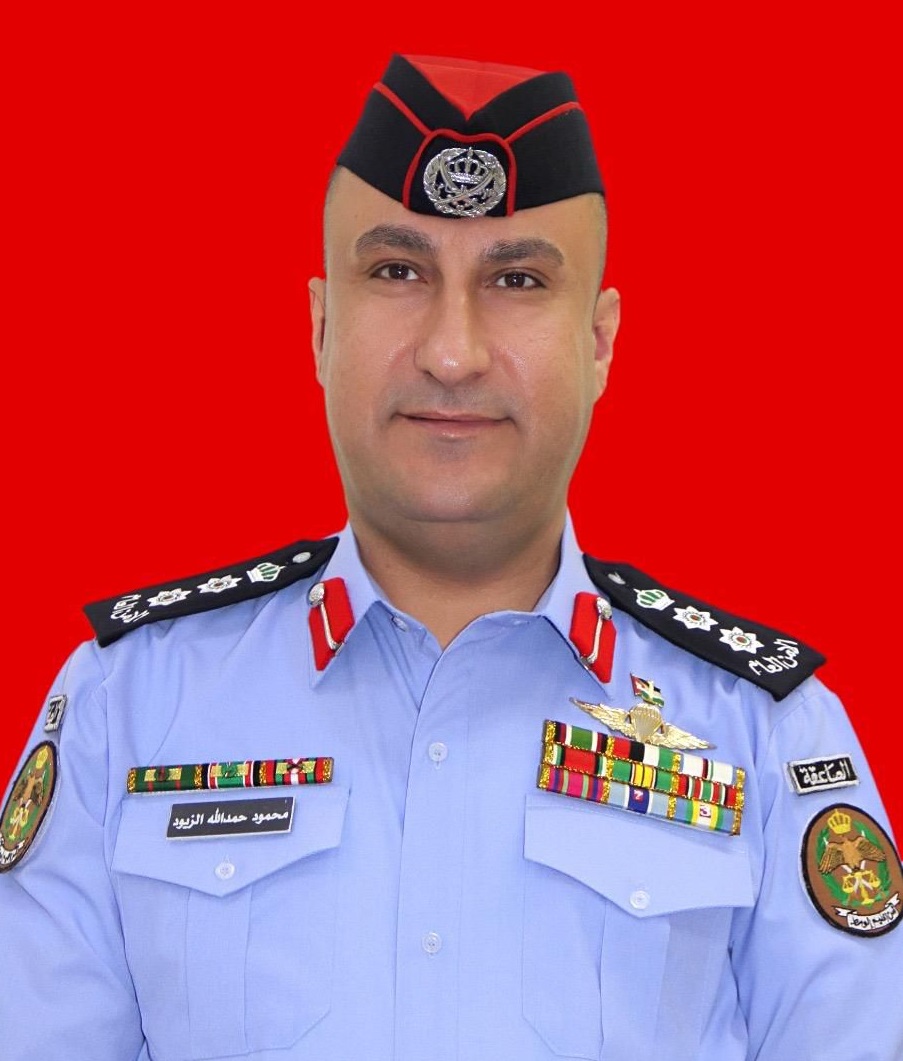تهنئة للعقيد محمود الزيود بمناسبة تعيينه مديرًا لإدارة المعلومات الجنائية