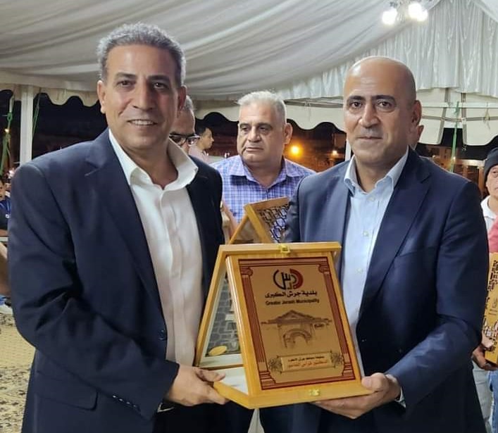 بلدية جرش تكرم الفاعور وعدداً من كبار ضباط الأجهزة الأمنية