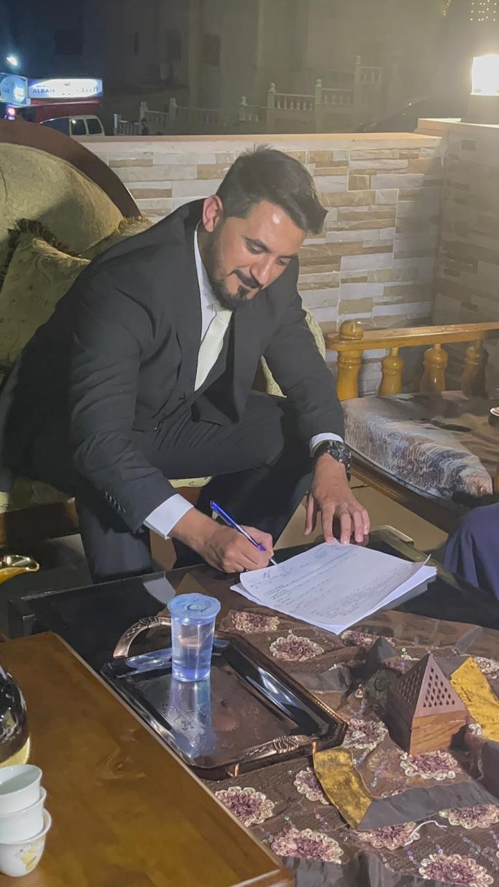 مجدي السعايدة مبارك الخطوبة