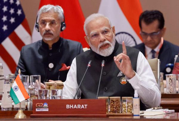 مودي يستبدل اسم الهند بـ "بهارات" في افتتاح قمة العشرين