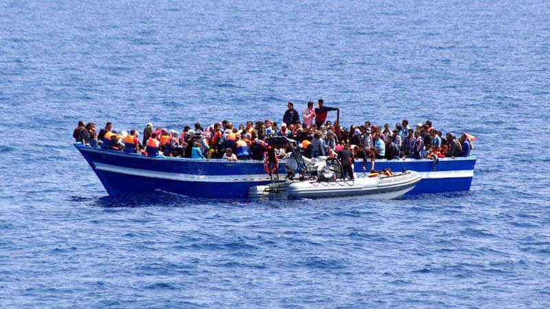 إيطاليا تعلن حالة الطوارئ في جزيرة لامبيدوزا بعد وصول 7 آلاف مهاجر