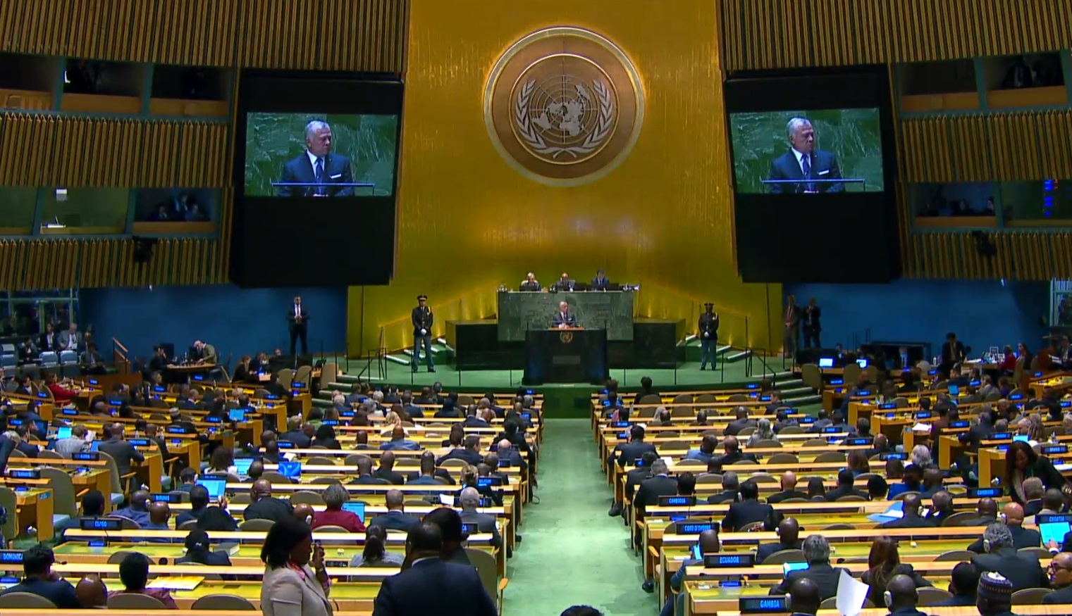 الملك من الأمم المتحدة: سنحمي بلدنا من أية تهديدات مستقبلية تمس أمننا الوطني جراء الأزمة السورية - فيديو