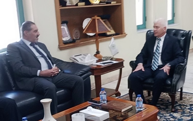 هيئة الأوراق المالية تبحث مع نظيرتها العراقية سبل تعزيز التعاون المشترك