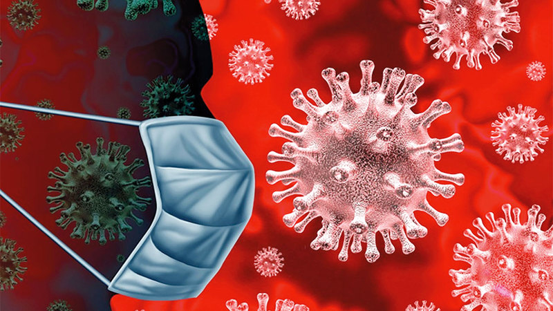 انتشار نوع جديد من الفيروس التاجي